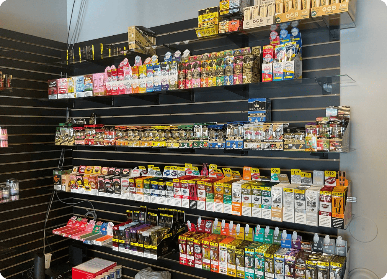V-Twin Vapors product display